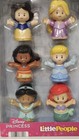 New In Box Fisher Price Little People Disney Princess Figures Gift Set Of 6