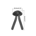 Brads For Paper Crafts  150 Pcs Black Metal Round Paper Fasteners  8 Mm
