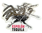 Espolon Tequila Metal Bar Sign 20   x15    Skeleton