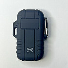 Tg Plasma Lighter Windproof Waterproof Usb Rechargeable Flameless Dual Arc