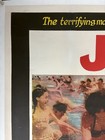 Jaws Three Sheet Indian Movie Poster On Linen 1975 Horror Great White Shark