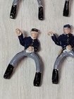 12 Vintage Britains Dismounted Cavalry Toy Soldiers For Horses Repaint   Repair