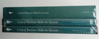 Critical Business Skills For Success - Great Courses 10 X Dvd   Guidebook Sealed