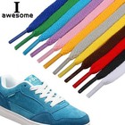1 Pair Flat Shoelaces Classic Af1 Shoe Laces Sports Casual Unisex Strings