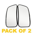 Loader Tractor Forklift Side Mirrors 10 1 4  X 6 11 16   Big   2 Pcs Kit  Er013