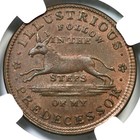 1837 Ht-34 Ngc Ms 66 Bn Illustrious Predecessor Hard Times Token