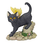 Faerie Glen Midnight Black Fairy Cat Figurine Fgc6859 2009 Munro New In Box