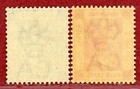 Hong Kong  39   40  Wmk Ca  Mint  Og  Nh  Scv  91 00 