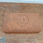 Hand Carved Indian Jewelry Or Keepsake Box  Circa 30 s Worldwar Ii Cigarette Box