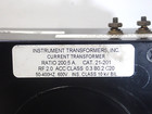 Instrument Transformers 21-201 Ratio 200 5 A 600 Volt Current Transformer