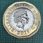 2015 Royal Mint Trial One Pound Coin