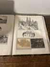 Late Victorian Linen Scrapbook With Over 100 Items