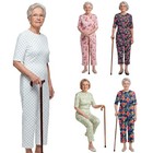 Us Womens Nightwear Rompers Bodysuit Leotard Jumpsuit Side Pockets Homewear 