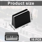 10pcs Fader Caps  Caps Mixer Slider Knobs For Pioneer Black