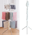 Rotation Clothes Folding Drying Rack Laundry Hanger Indoor Dryer Organizer New