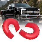 Tow Hook Covers For Ford Super Duty F250 F350 F450 Accessories 2017-2026 Red