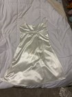 Attard State Regular Size Small White ivory Satin Dress