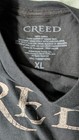 Creed Graphic Band T-shirt Black Xl Rock
