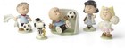 Lenox Peanuts Soccer Game Figurines 5 Pc Snoopy Charlie Brown Woodstock Lucy New
