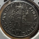 1936 10c Mercury Dime  90  Silver  F   vf