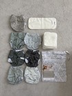 New Nora s Nursery Large Pocket Cloth Diaper 7 Pack 35 To 55lbs With Inserts