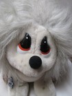 Vintage 1984 Plush Puppy Dog 14  Applause Soft Stuffed Hairy Headed Toy  