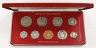 1976 Republic Of Malta 9-coin Decimal Proof Set W  Ogp   Coa - Franklin Mint