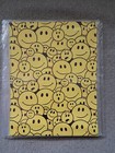 Carlton Cards Vintage Smiley Face Gift Wrap New Yellow Black 2 5 Ft X 1 1 Yards