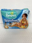 Pampers Splashers 22ct  Sz5 30-40lbs Disposable Swim Pants Dori The Explorer New