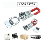 Heavy Duty Steel Toggle Latch Catches Adjustable Lock Clamp For Boxes Case New