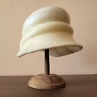 Hat Block Vintage Plastic Millinery Supplies Wood Antique Mold Puzzle Wooden