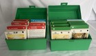 Vntg Illustrated Wildlife Treasury 1 200  Animal Fact Cards 2 Green Boxes Read