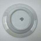 Lowenbrau Munchen Ceramic Ashtray Made In Bavaria Blue White Lion Logo Vintage