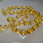       natural Baltic Amber Islamic Prayer 33olive Beads Misbaha Tasbih Rosary 46g    