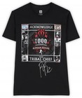 Roman Reigns Wwe Signed Acknowledge Your Tribal Chief 1000 Days As Champ T-shirt