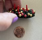 Dollhouse Christmas Centerpiece 1 12 Doll House Miniature Table Decoration Num 3