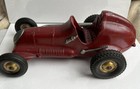 Vtg 1940s Roy Cox Thimble Drome Champion Tether Red Race Car No Engine No Number