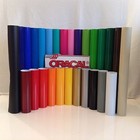 12  Oracal 651 Adhesive Vinyl  craft Hobby sign  10 Rolls  5  Ea  