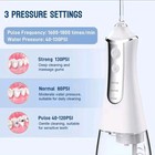 Dental Oral Irrigator Water Jet Flossers 3 Mode Ipx7 Usb Rechargeable Teeth Care