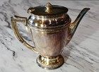 Vintage Hotel Silver Soldered Palmer House Hotel Chicago 1961 18 Small 18 Oz 