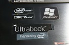 Ultrabook Insprired By Intel Black Edition Sticker 13 X 30mm Badge Logo 