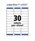 Avery Easy Peel Mailing Address Labels Laser 1 X 2 5 8 White 3000 box 5160