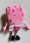Ty Beanie Baby Spongebob Squarepants Pink Pants Cancer Awareness Plush Nwt