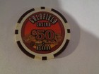  9 -  50 Goldfield Casino Reno   Las Vegas Nevada Clay Poker Chips Tokens
