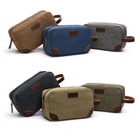 Men s Toiletry Bag Hanging Dopp Kit Canvas Shaving Bag Large Capacity For Travel