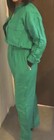 Women Casual Long Sleeves Body Con Romper Jumpsuit Bodysuit Long Pants Fashion 