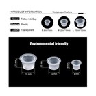 Disposable Microblading Tattoo Ink Cups S m l Plastic Permanent Makeup