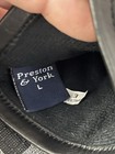 Preston   York Women s Black Genuine Leather Gloves Size Large  l  Lined Warm