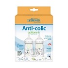 Dr  Brown s Anti-colic Options  Wide-neck Baby Bottle