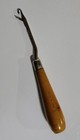 Vintage Latch Hook Rug Tool With Wooden Handle 6 Inches Long Made In Korea